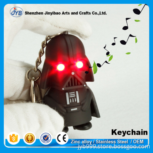hot sale product movie souvenir keyring cool led light keychain
